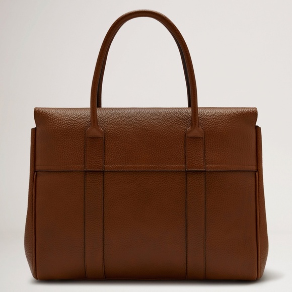 Mulberry 'Bayswater' in Oak Brown Classic Leather Tote  - MSRP $1495 - NWT - Picture 6 of 7
